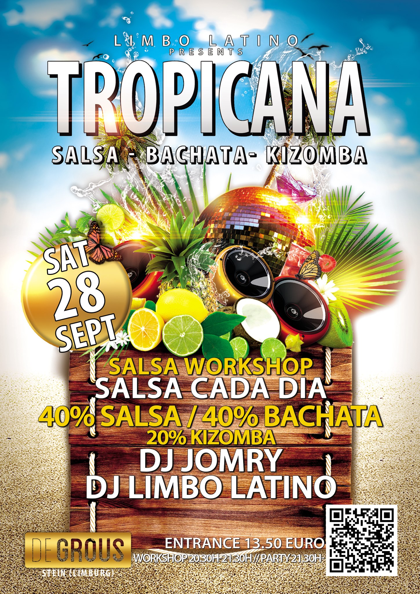Tropicana, the salsa bachata kizomba party