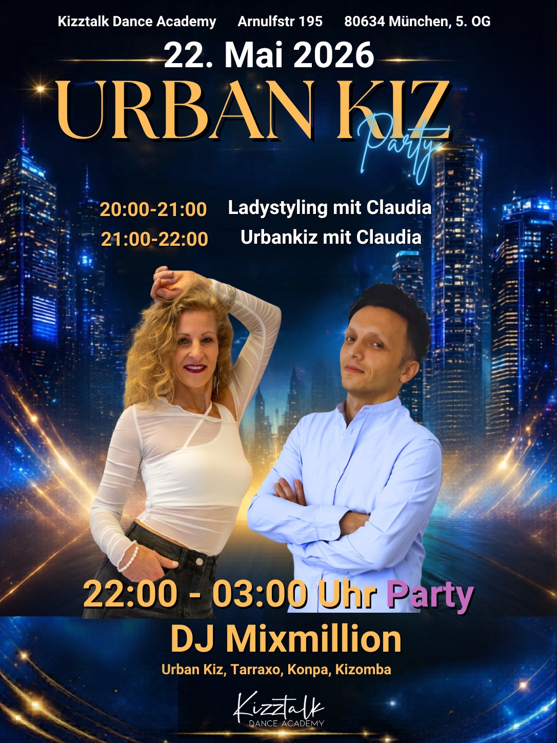 UrbanKiz Party @Kizztalk mit DJ Mixmillion