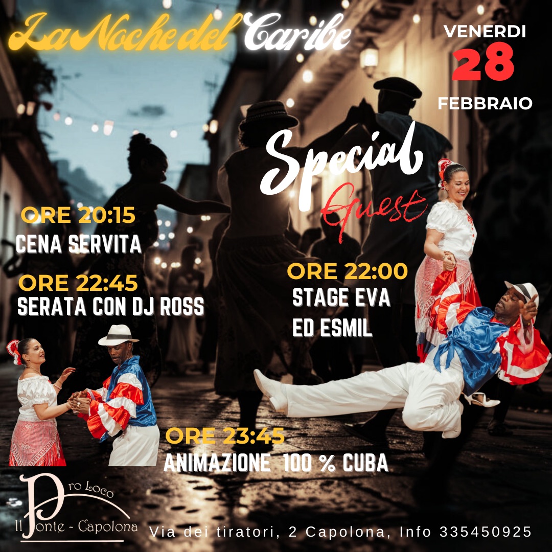 La noche del Caribe speciale ESMIL ED EVA