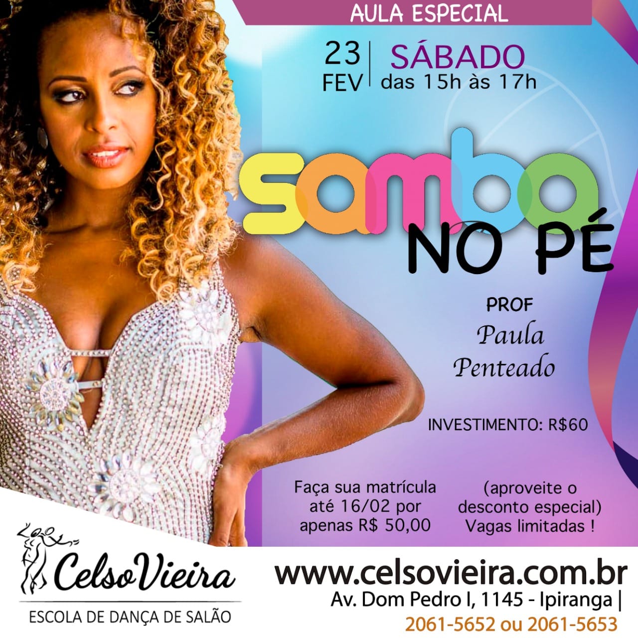 Aulão de Samba no Pé com Paula Penteado