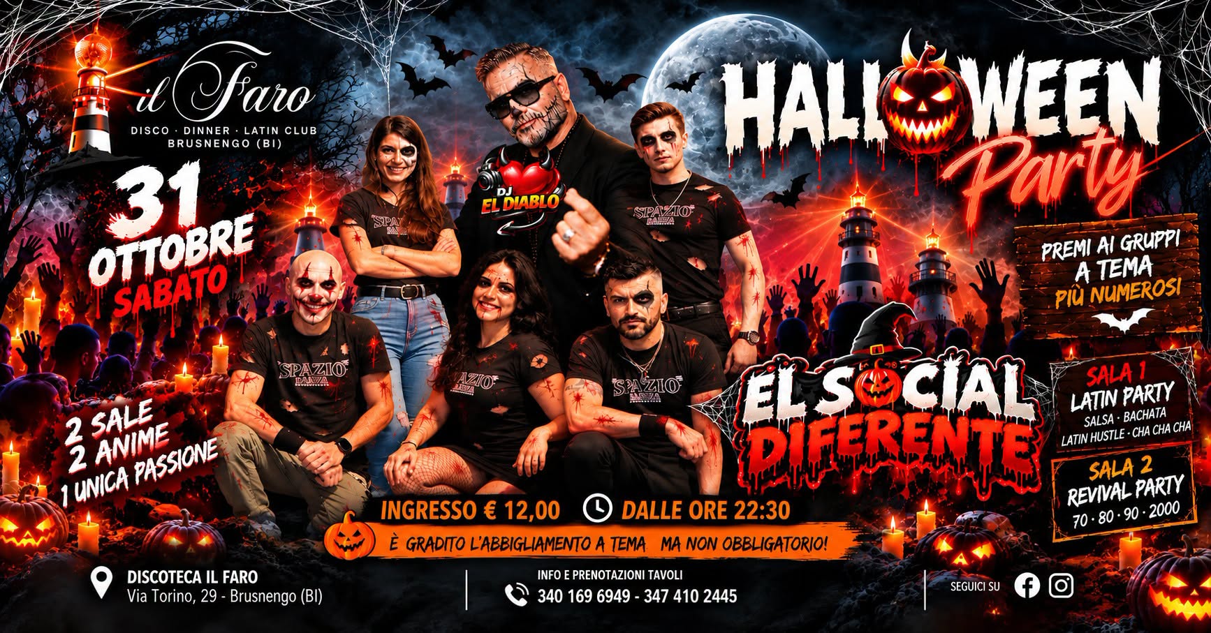 🎃🔥 HALLOWEEN PARTY LATINO🔥🎃