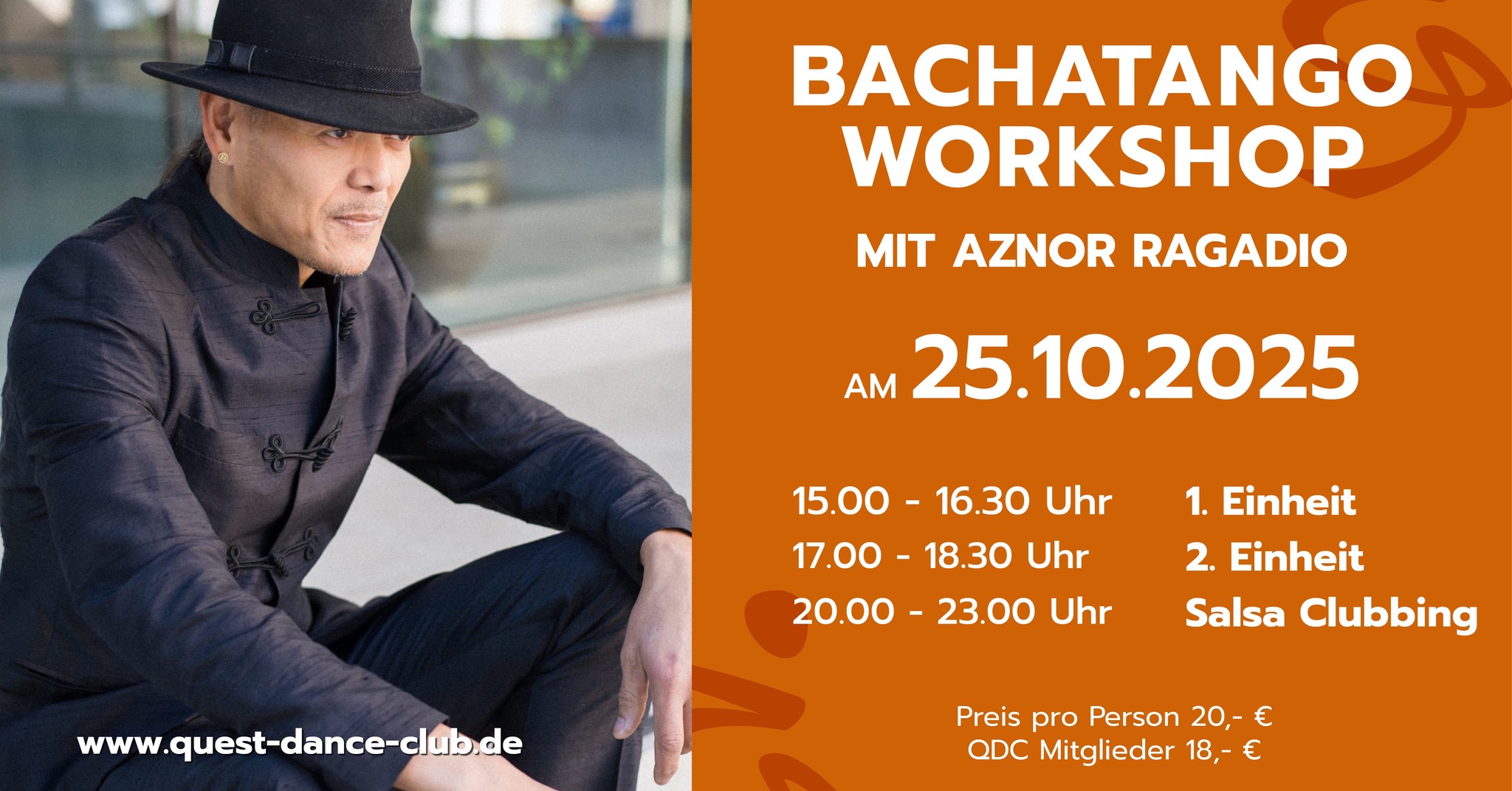 Bachatango Workshop mit Aznor Ragadio