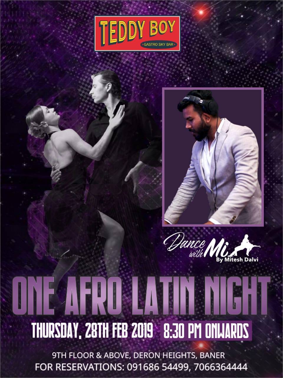 One Afro Latin Night - 28th Feb