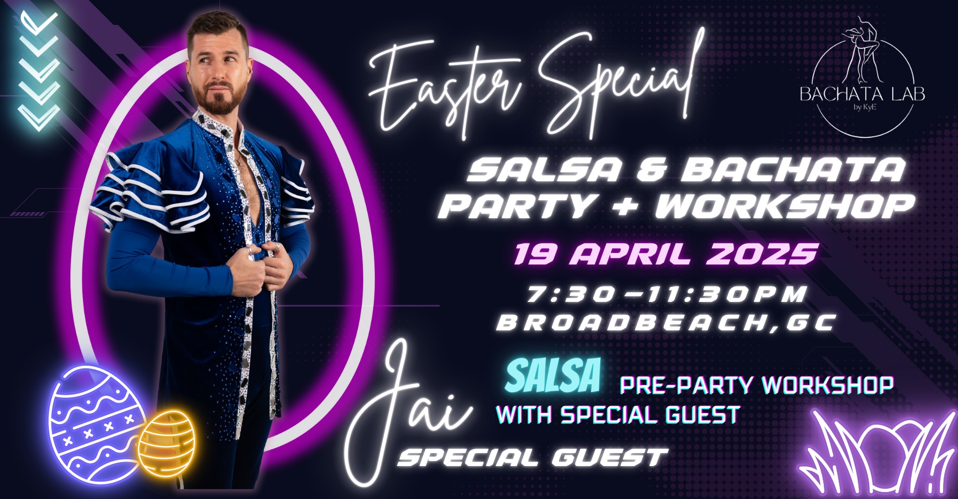 SALSA & BACHATA PARTY + SALSA WORKSHOP - 19th April SPECIAL GUEST - JAI SHEFFIELD