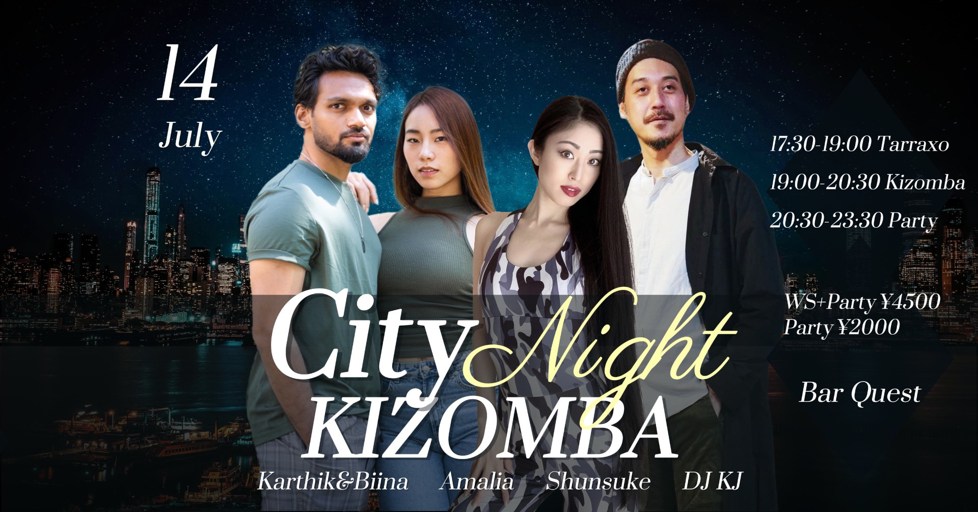 City Night Kizomba in Roppongi
