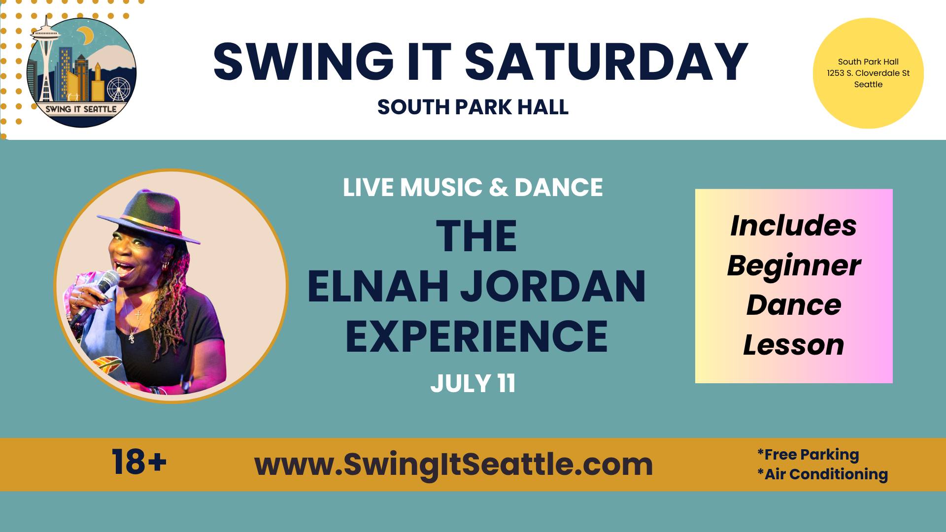 Swing It Saturday - The Elnah Jordan Experience