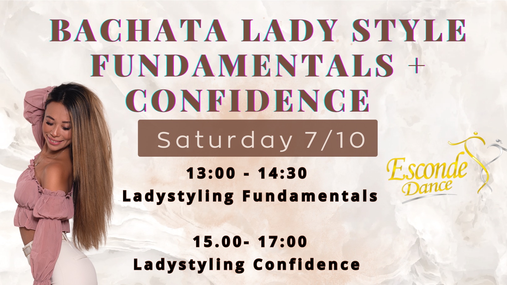 Bachata Ladystyling Fundamentals & Confidence with Anna Wang✨