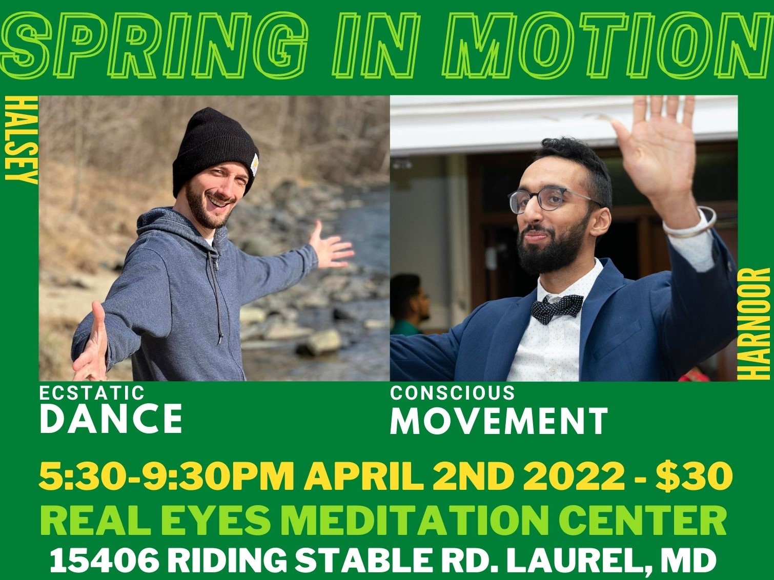 Spring In Motion: Ecstatic Dance & Movement Class