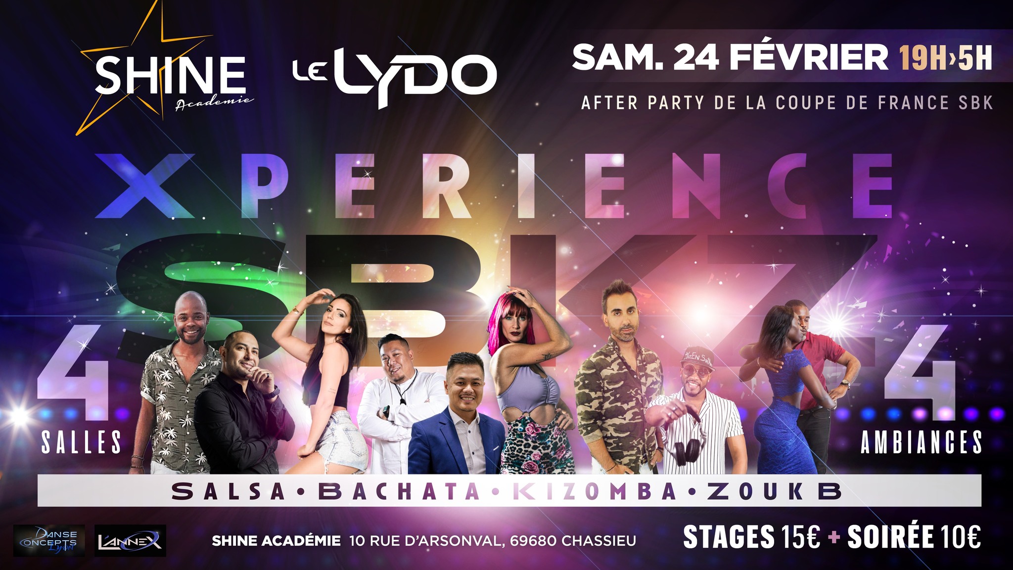 Xperience SBKZ - Shine Académie & Lydo Février