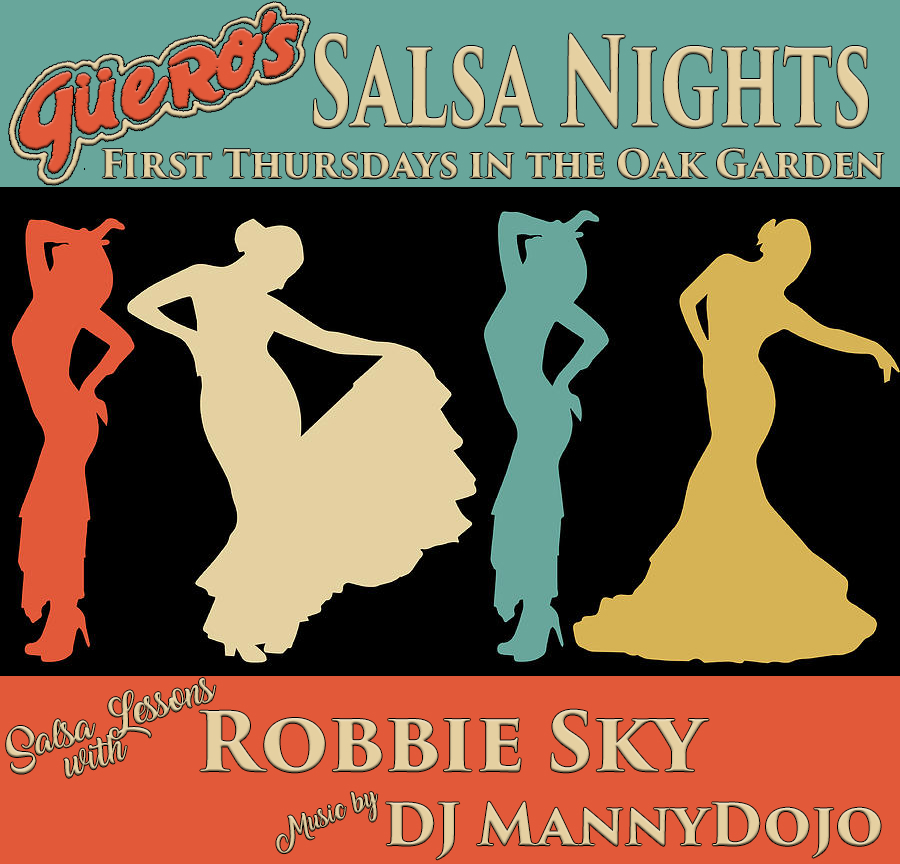 First Thursday's Salsa Nights with Robbie Sky and DJ MannyDojo