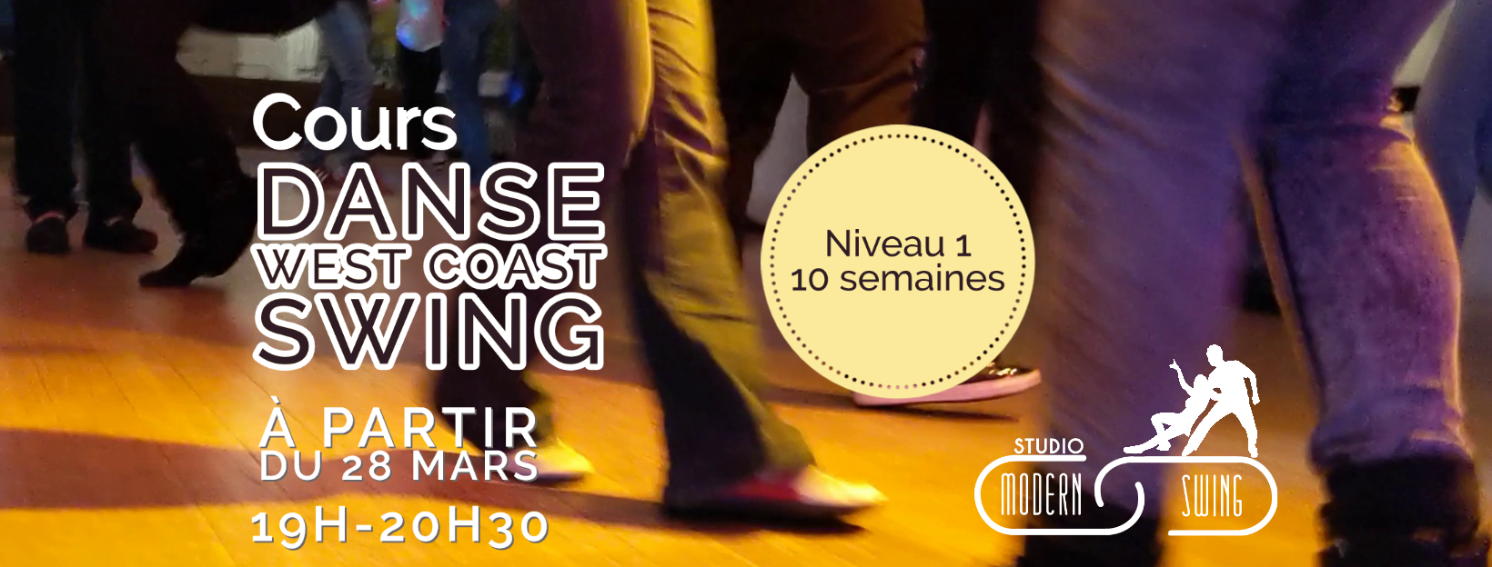 Cours de West Coast Swing 1 - Studio Modern Swing