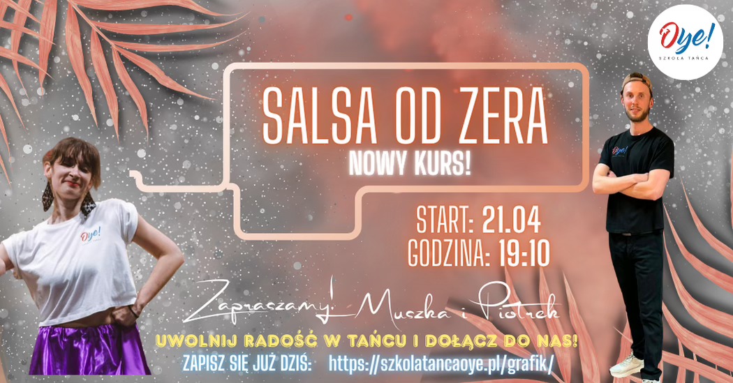 Salsa Kubańska NOWY KURS DLA POCZĄTKUJĄCYCH!