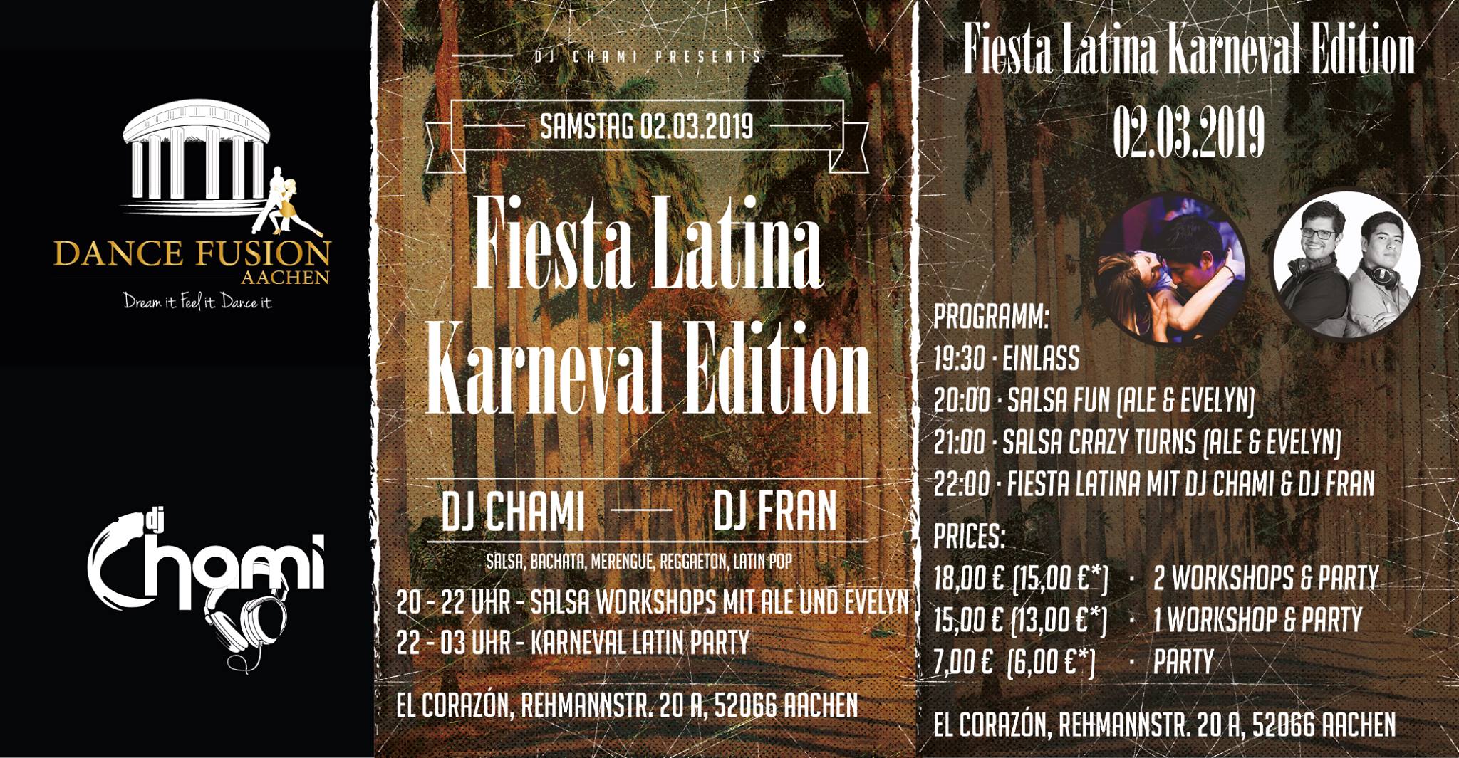 Danke! Fiesta Latina Karneval Edition