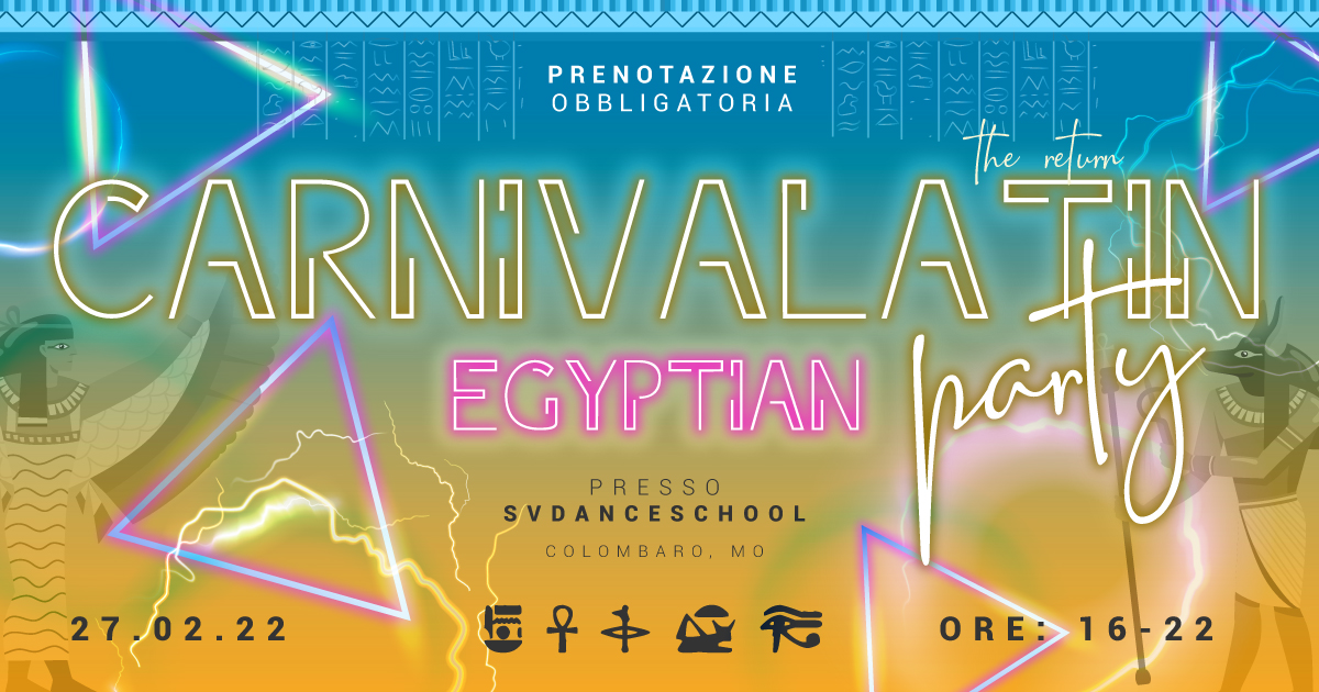 Carnival Egyptian Party