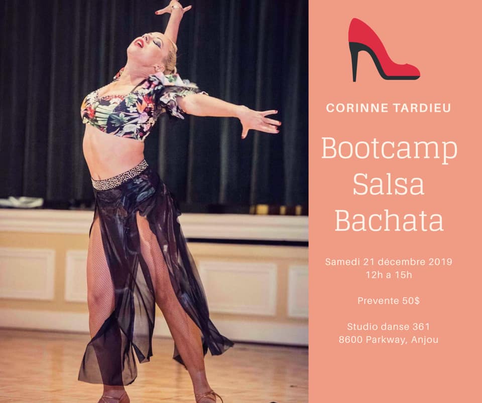 Bootcamp Salsa Bachata avec Corinne Tardieu