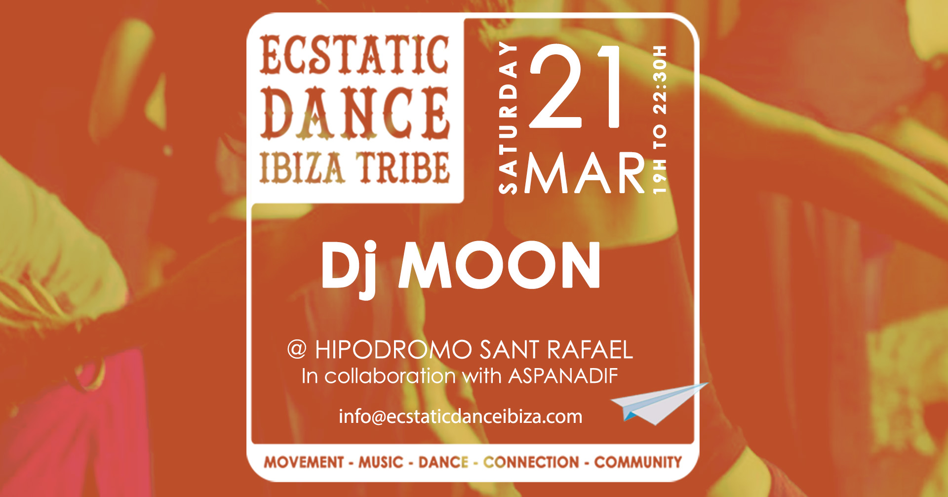 ECSTATIC DANCE IBIZA SPRING EQUINOX WITH DJ MOON