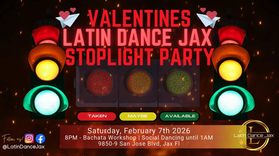 Valentine's Stoplight Latin Social - LDJ