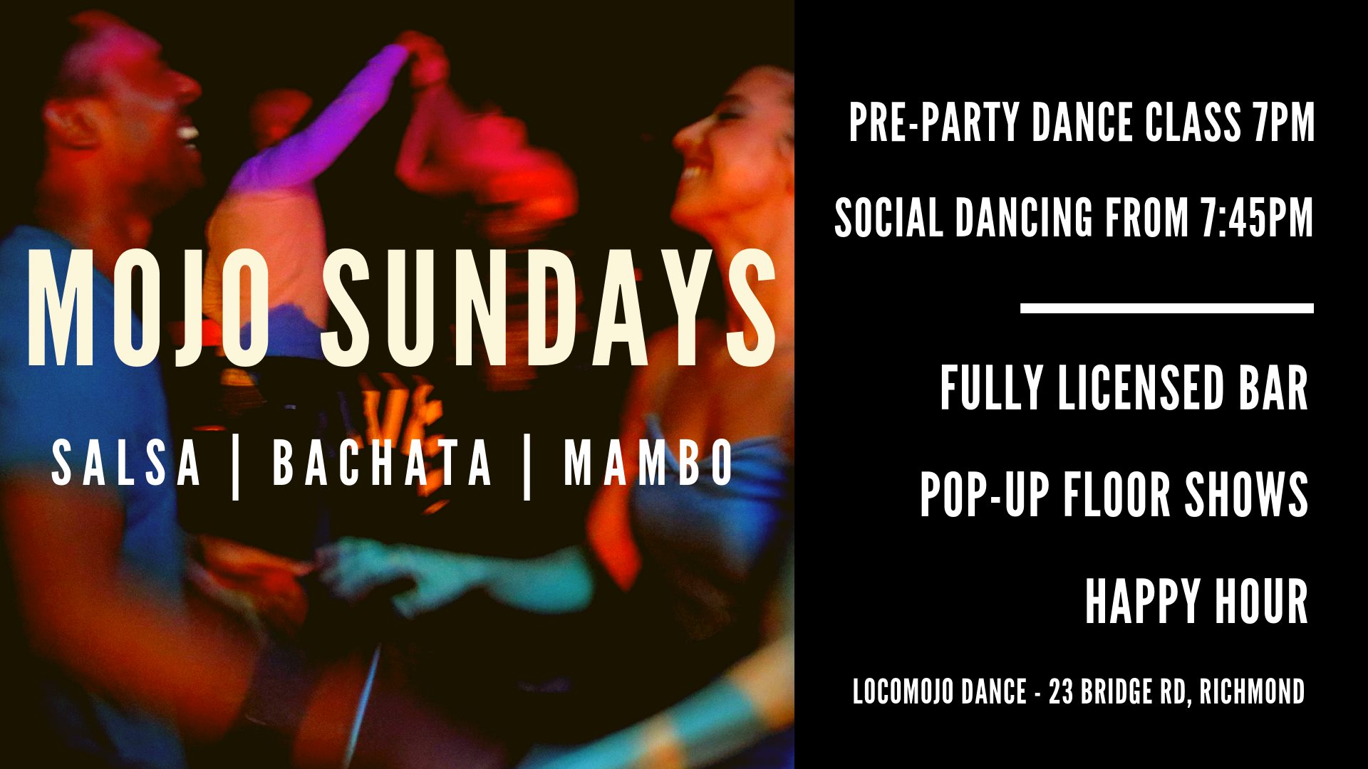 Mojo Sundays - Latin Dance Social