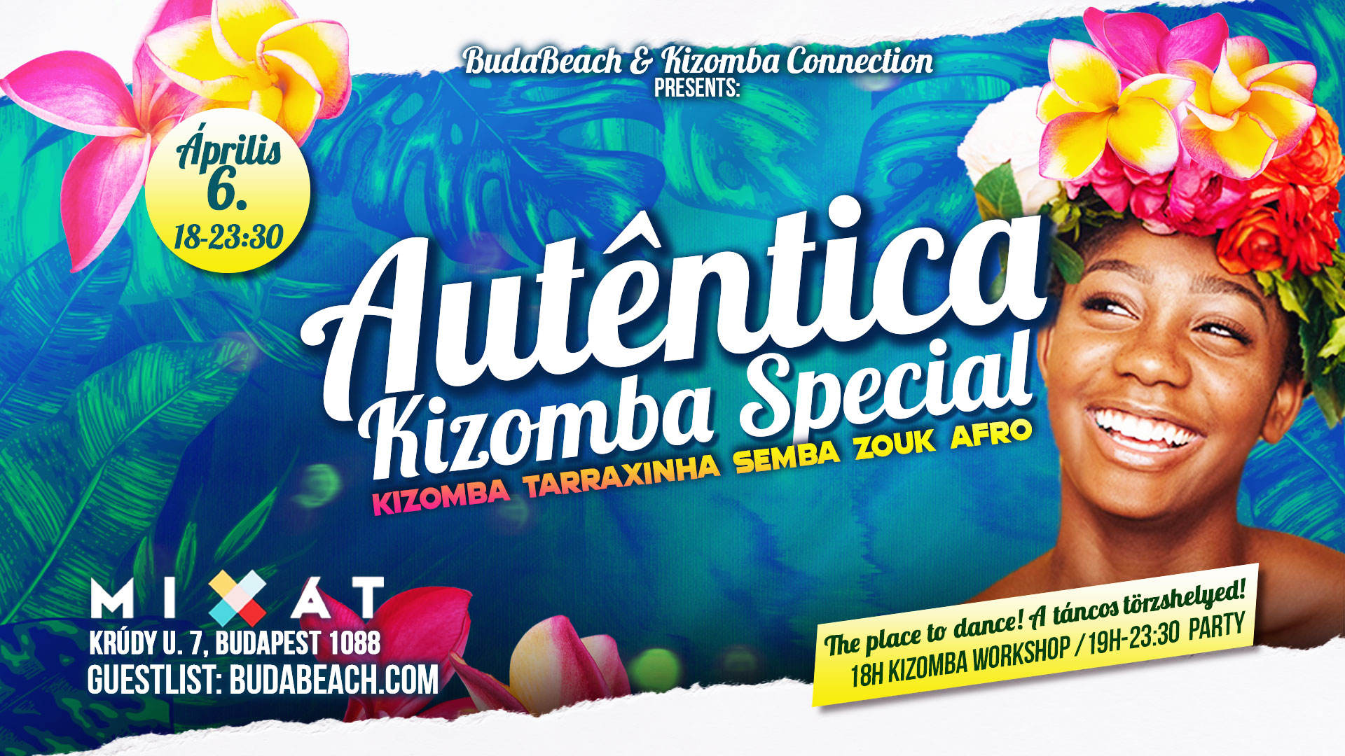 AUTENTICA Kizomba Special Ápr6 Kizomba Semba Zouk Party Mixát