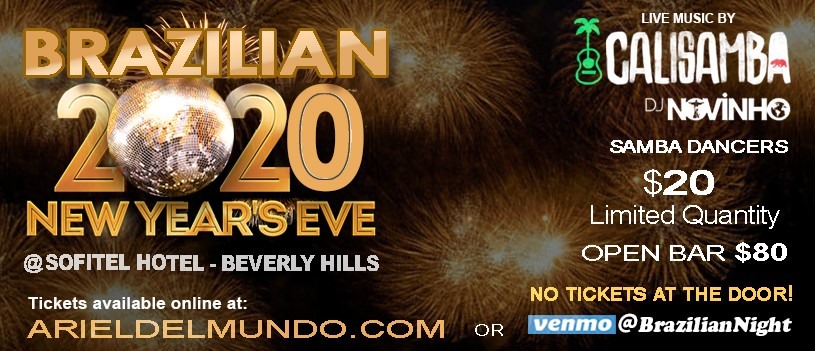 Brazilian New Year's Eve Party in Beverly Hills at Sofitel Hotel