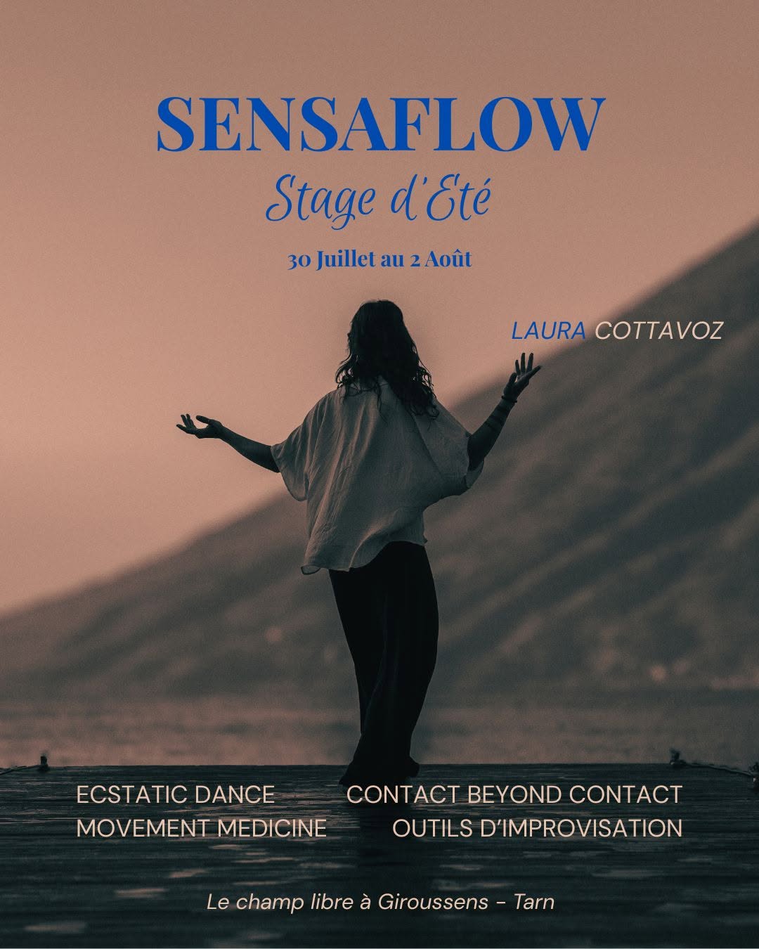 SENSAFLOW - Stage d'été dansé