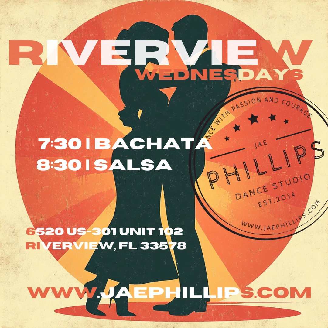 UPGRADE ALERT! Riverview Latin Elevation Intermediate Salsa & Bachata with Jae Phillips