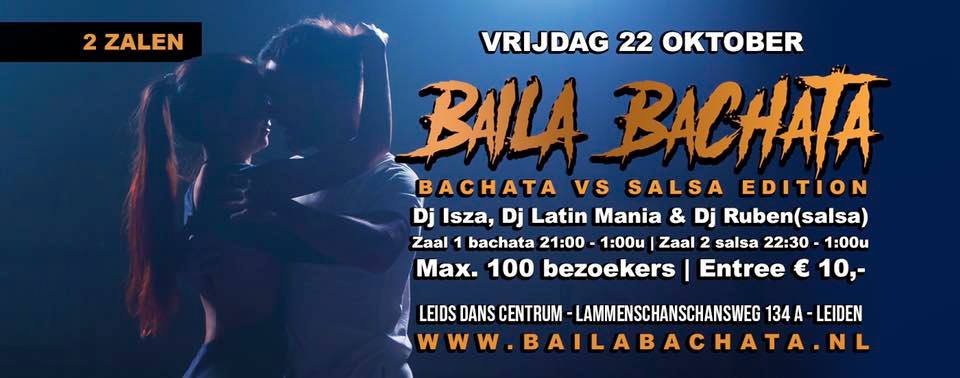 Baila bachata practice night 22 10