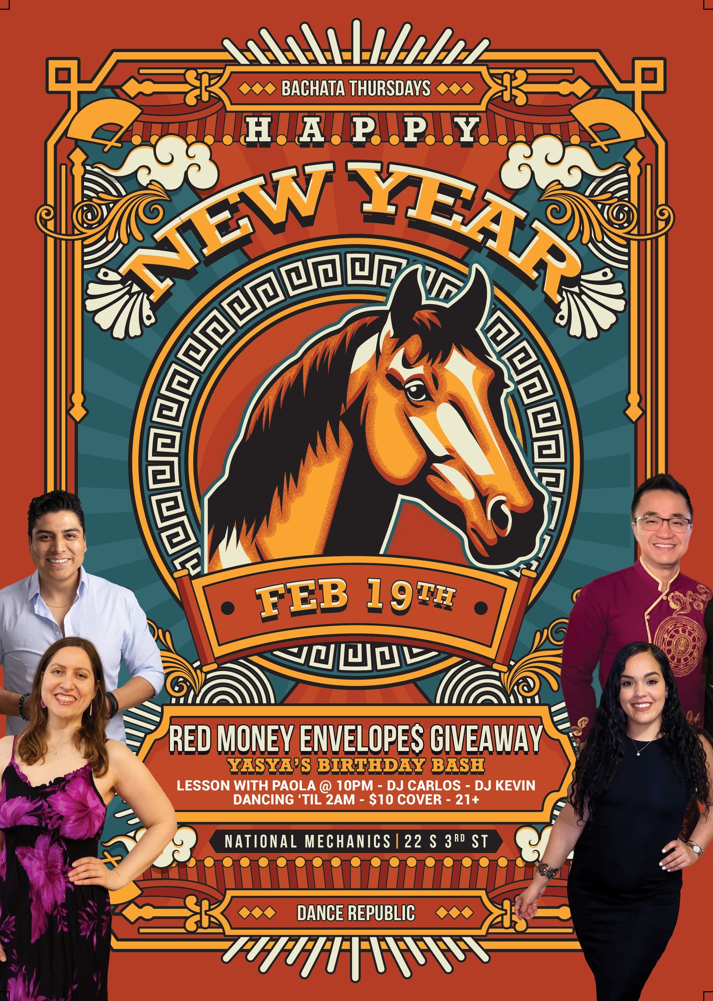 Bachata Thursdays - FEB 19 - LUNAR NEW YEAR