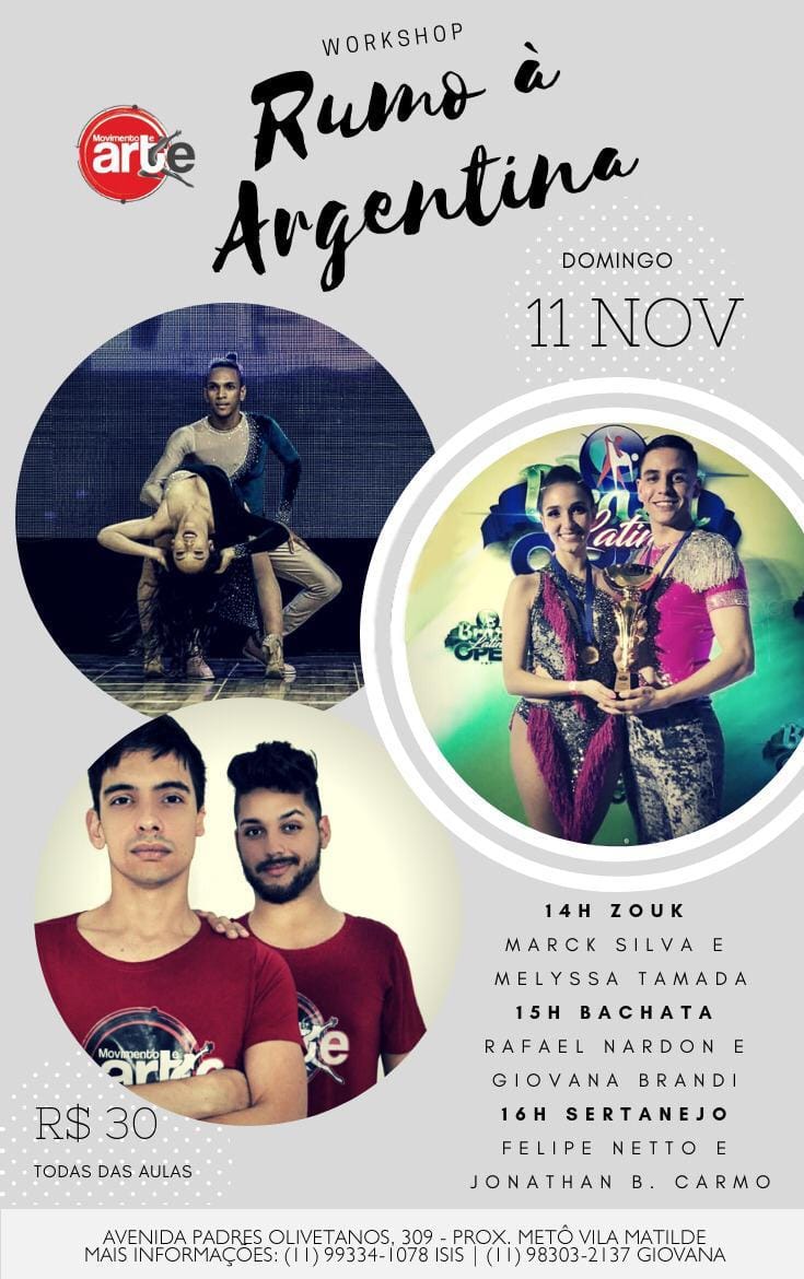 Work Rumo a Argentina
