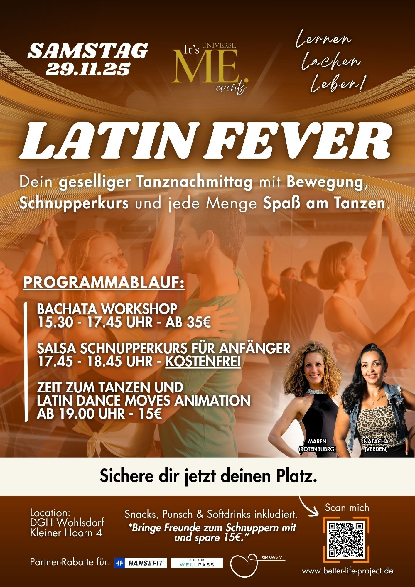 Kostenfreier Salsa Schnupperkurs