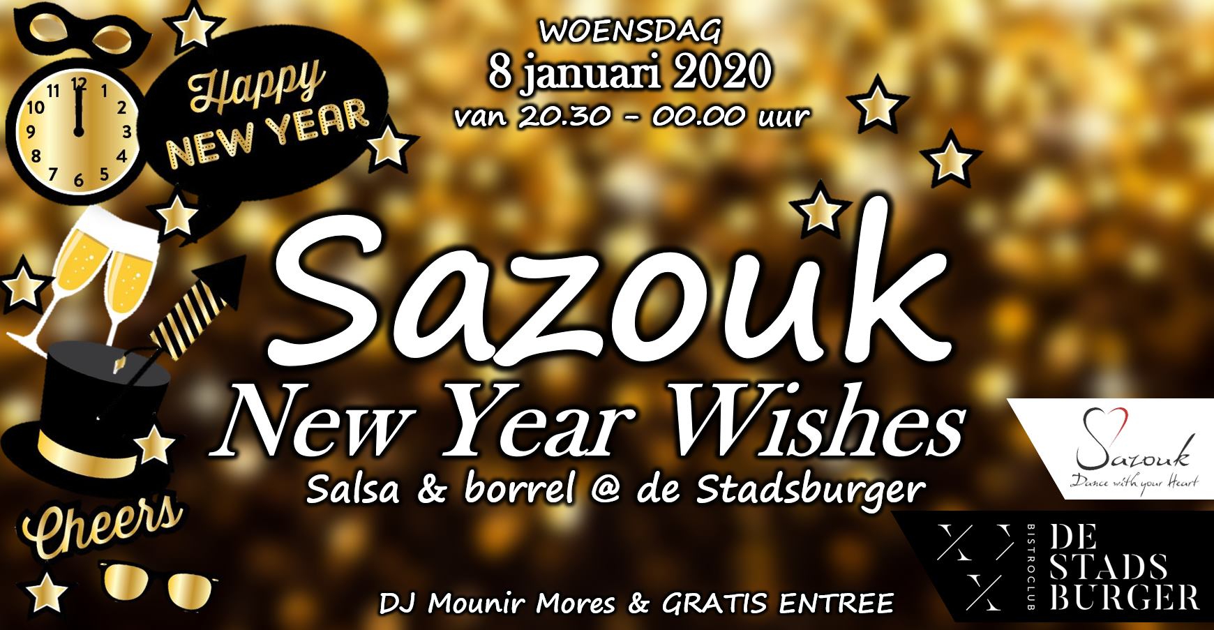 Salsa New Year Wishes Diner