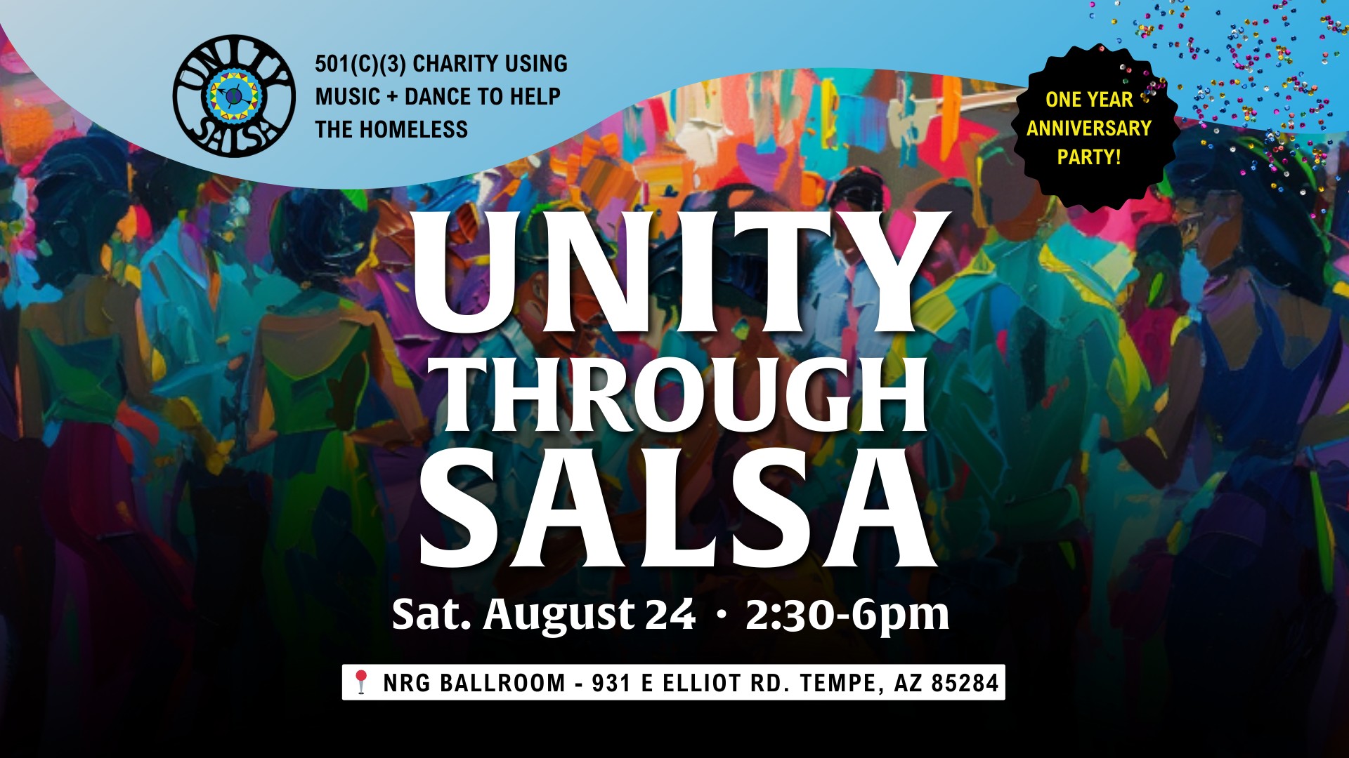 Unity Through Salsa at NRG Ballroom
