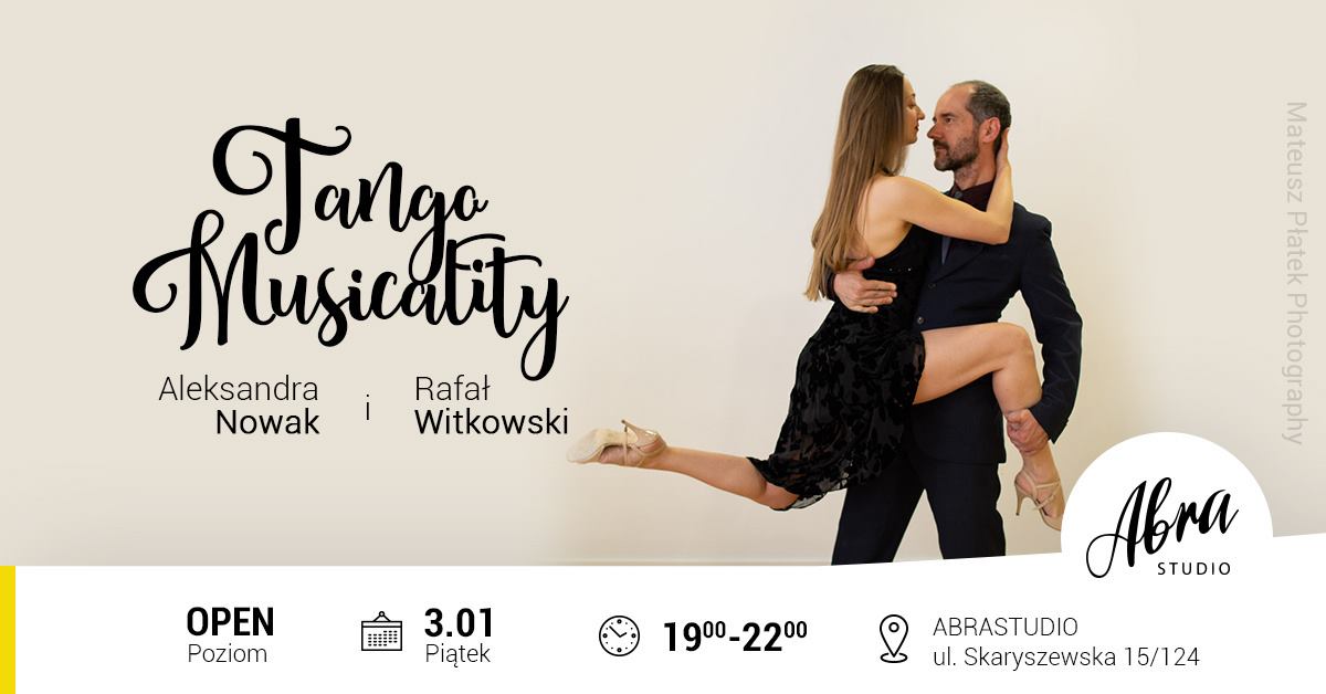 Tango Musicality poziom open! 3 stycznia 19:00-22:00