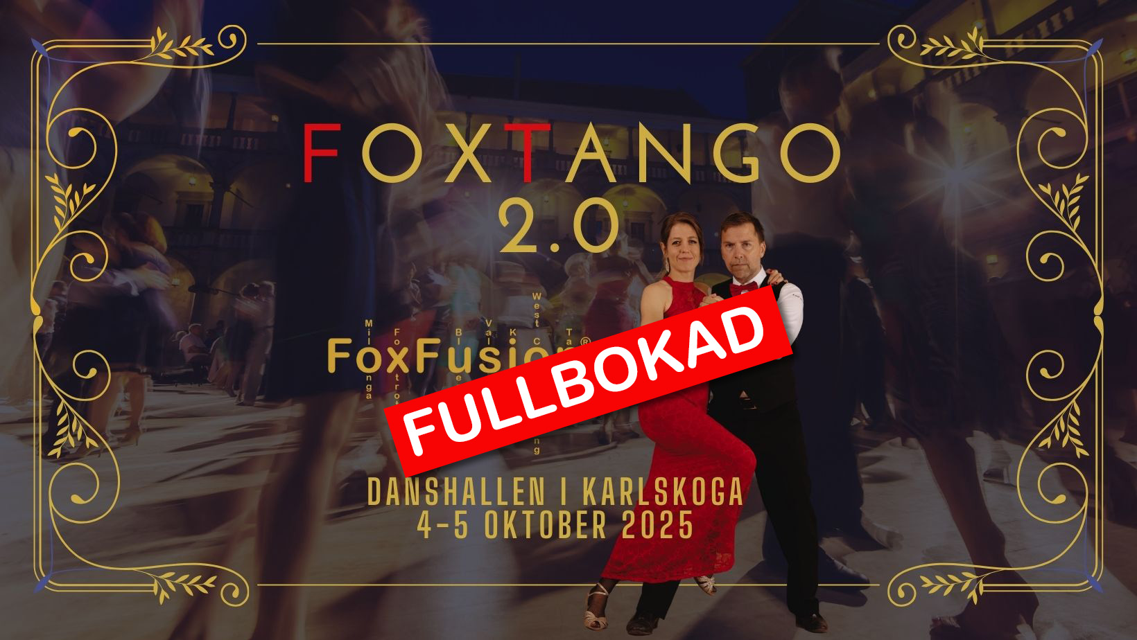 (Fullbokad) FoxTango 2.0 - Foxkurs med fler tekniker och figurer från tangon