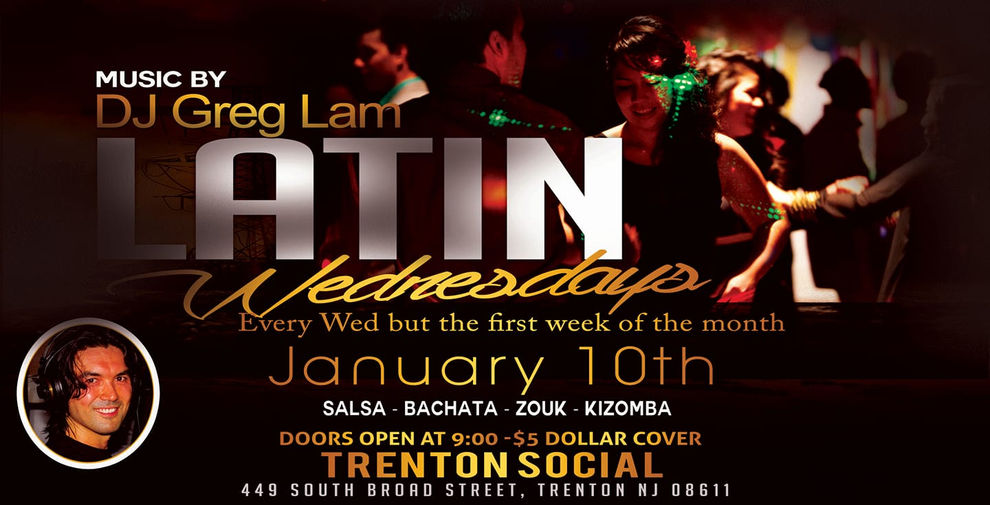 Latin Wednesdays at Trenton Social 2018!