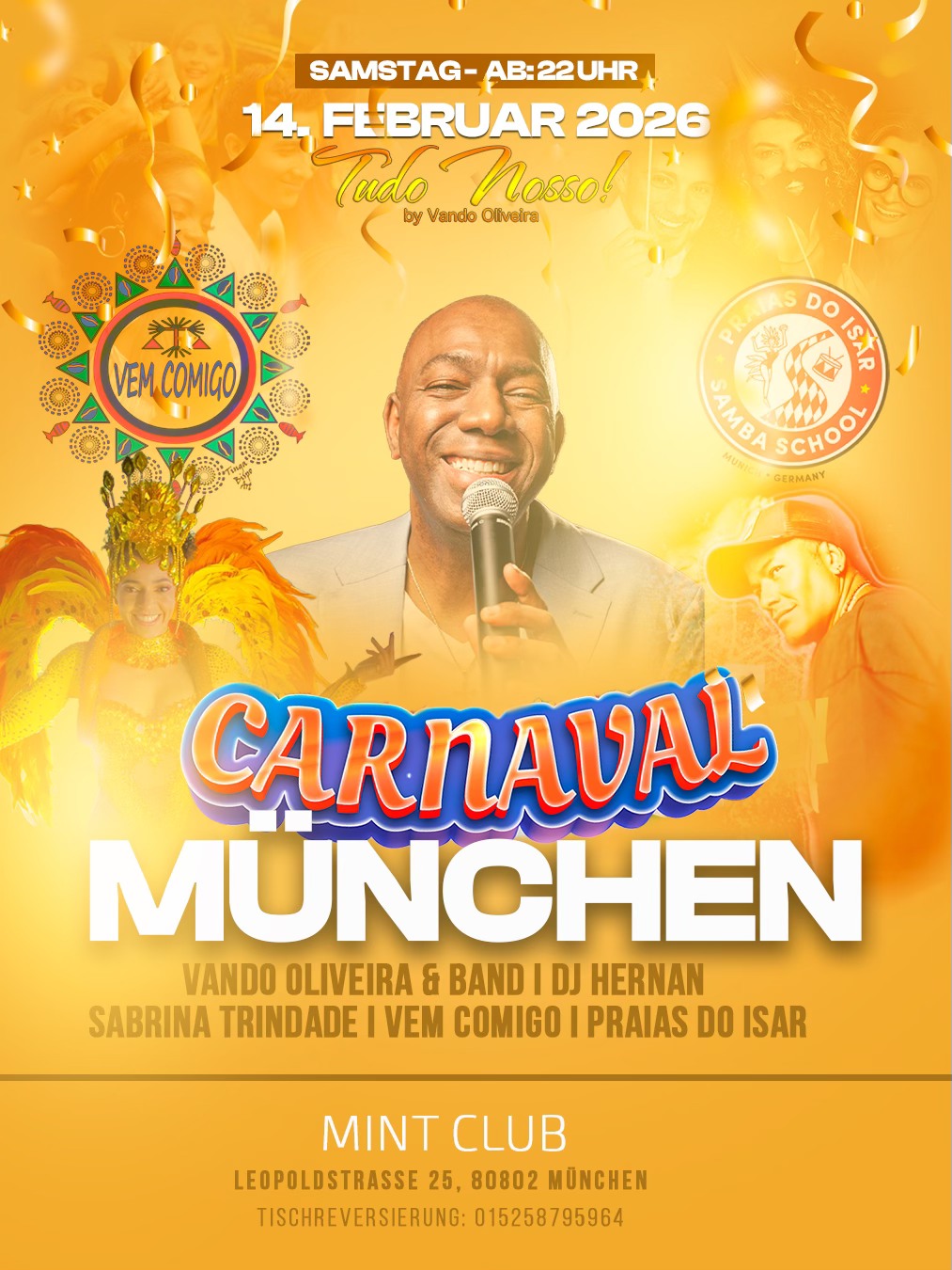 Tudo Nosso Carnaval München - Vando Oliveira