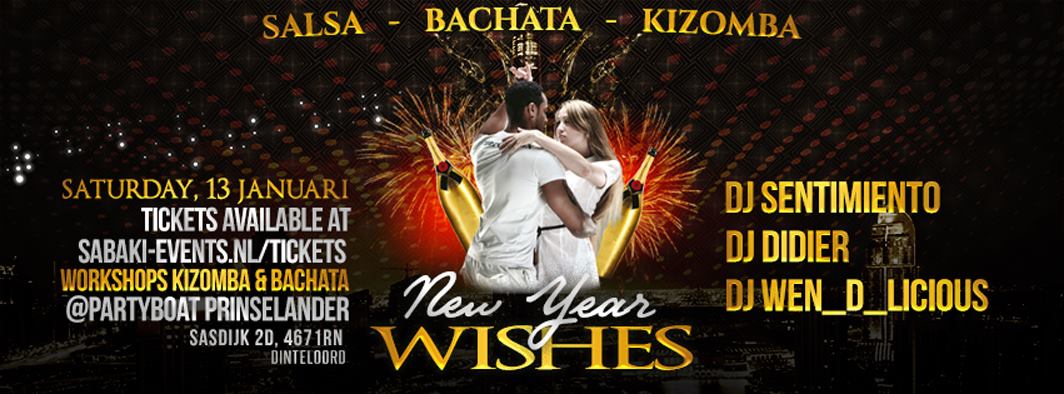 LATIN BOAT New Year wishes: Salsa & Bachata & Kizomba - Sabaki