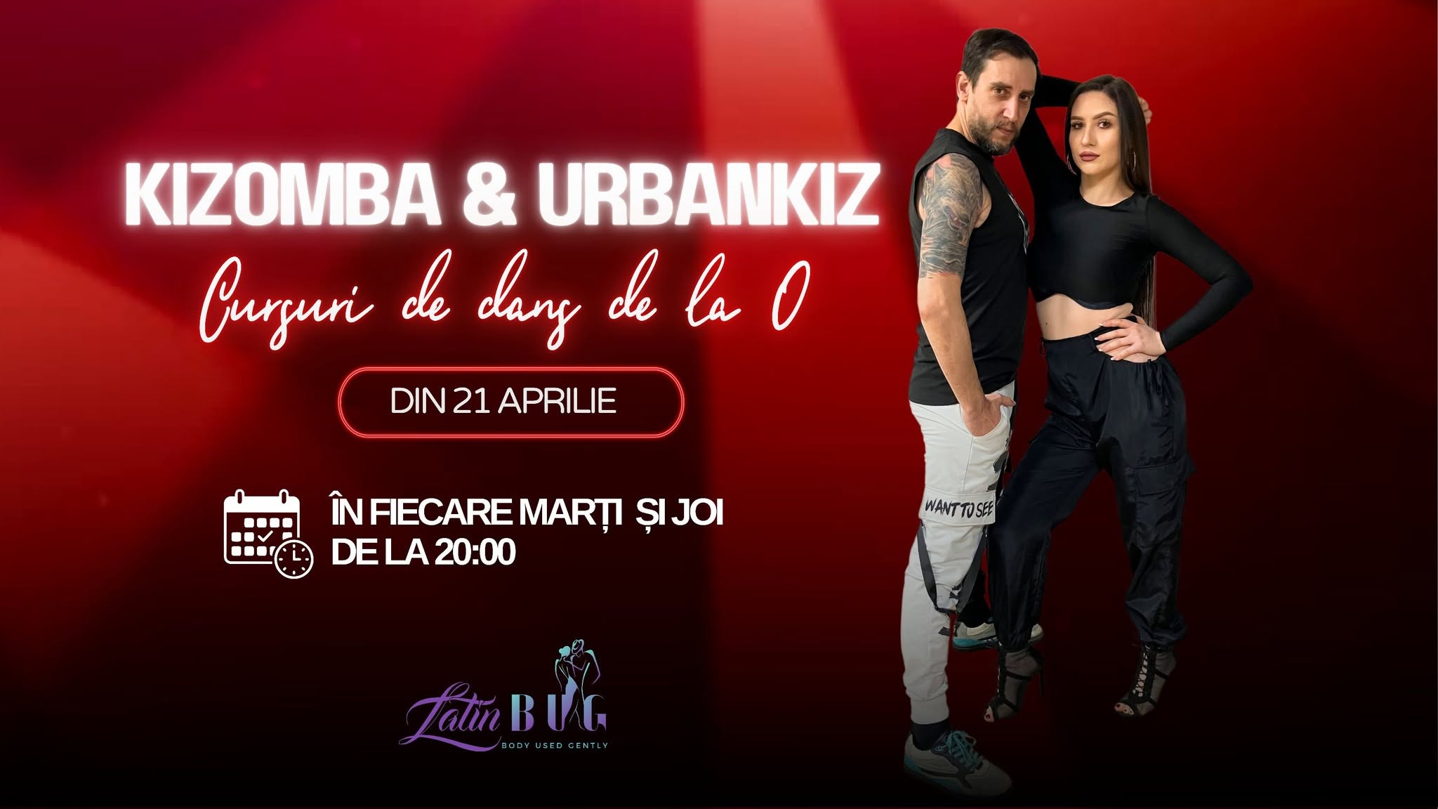 Curs NOU de KIZOMBA & URBANKIZ pentru ÎNCEPĂTORI!