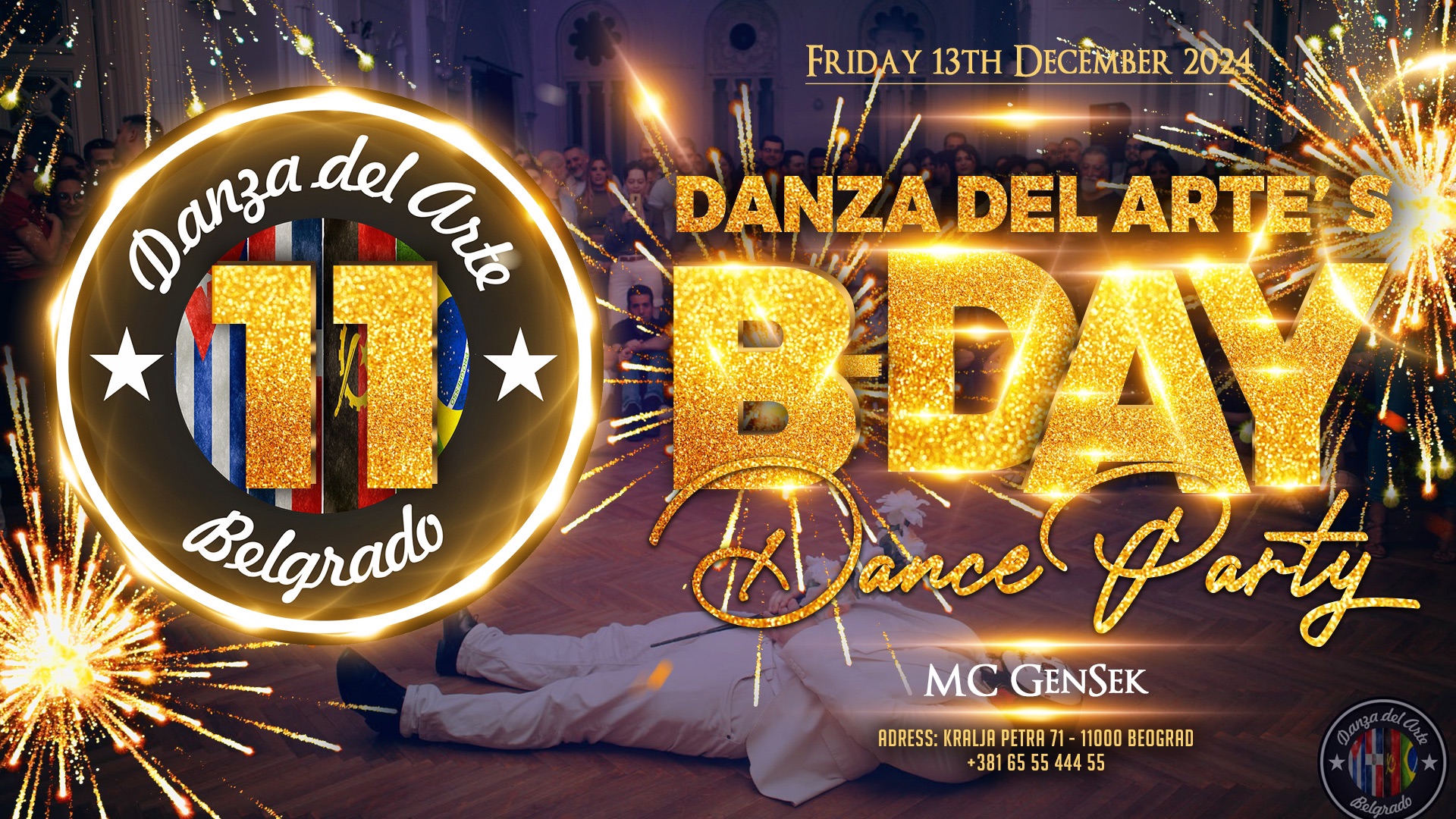 🎉 Danza del Arte’s 11th Premium Birthday Dance Party Celebration 2024 🎂