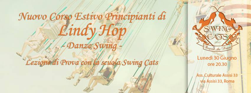 Corso per Principianti Assoluti di Lindy Hop-Danze Swing