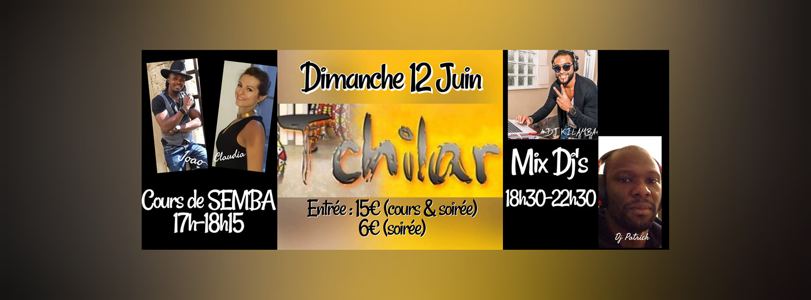 TCHILAR La Sociale *Spécial Cours & soirée* 100% Kizomba-Semba-Afro Strasbourg