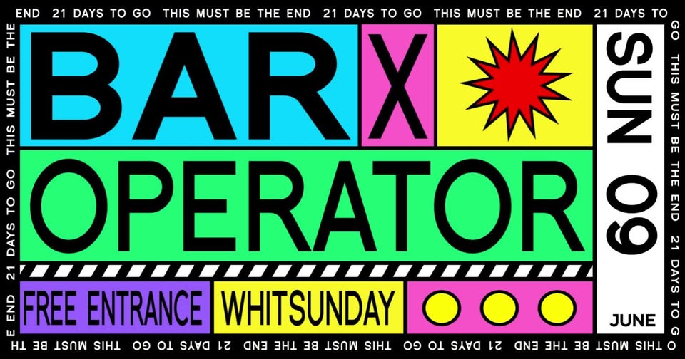 BAR x Operator - Free Entrance - Whitsunday