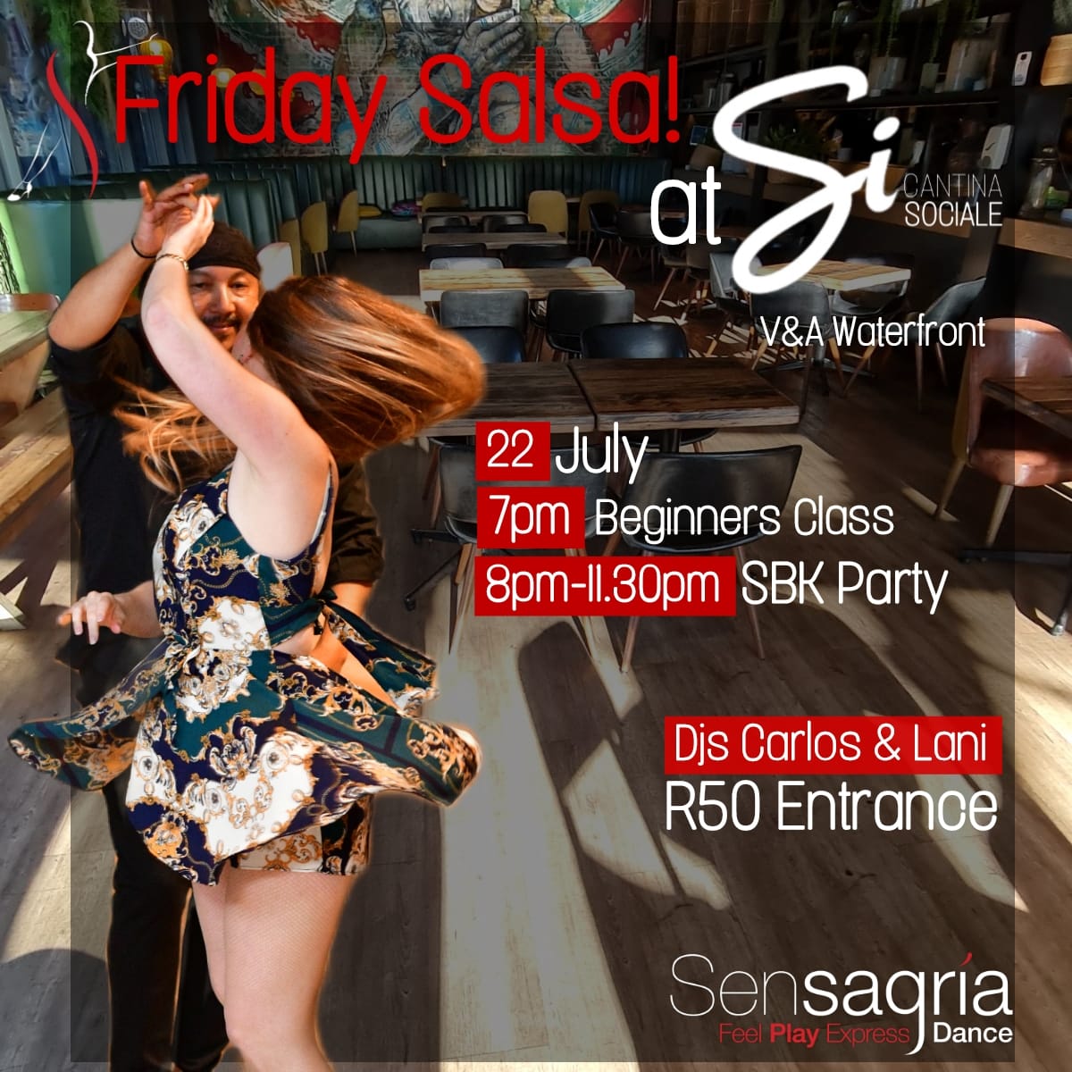 Friday Salsa at Si Cantina Sociale!