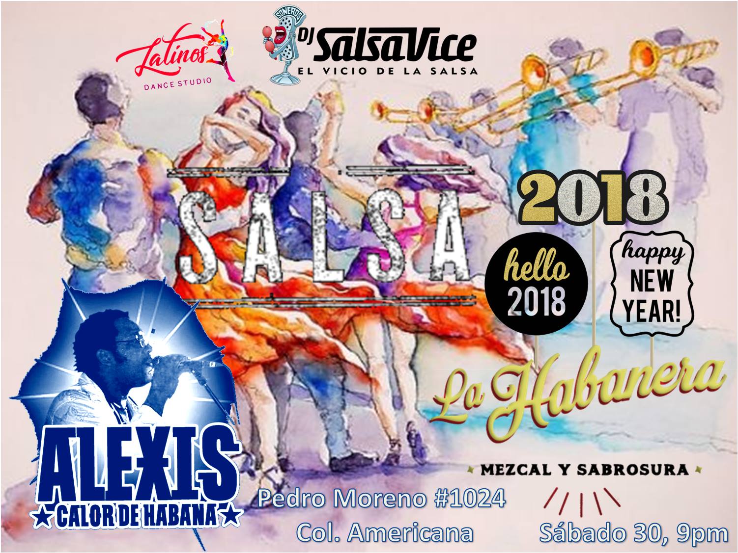 Prefestejo Fin de Año en la Habanera