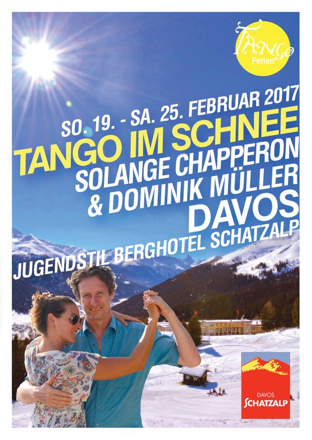 Tango im Schnee in Davos Hotel Schatzalp
