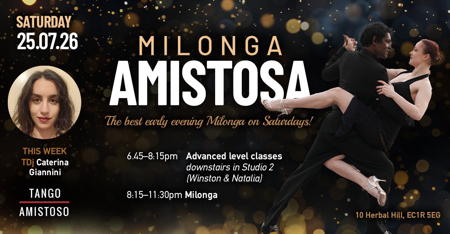 Milonga Amistosa - 25.07.2026