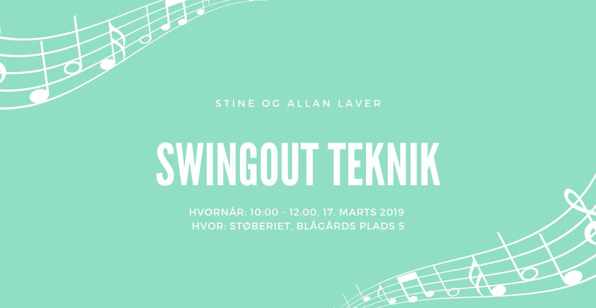 Swingout teknik med Stine og Allan (alt optaget)