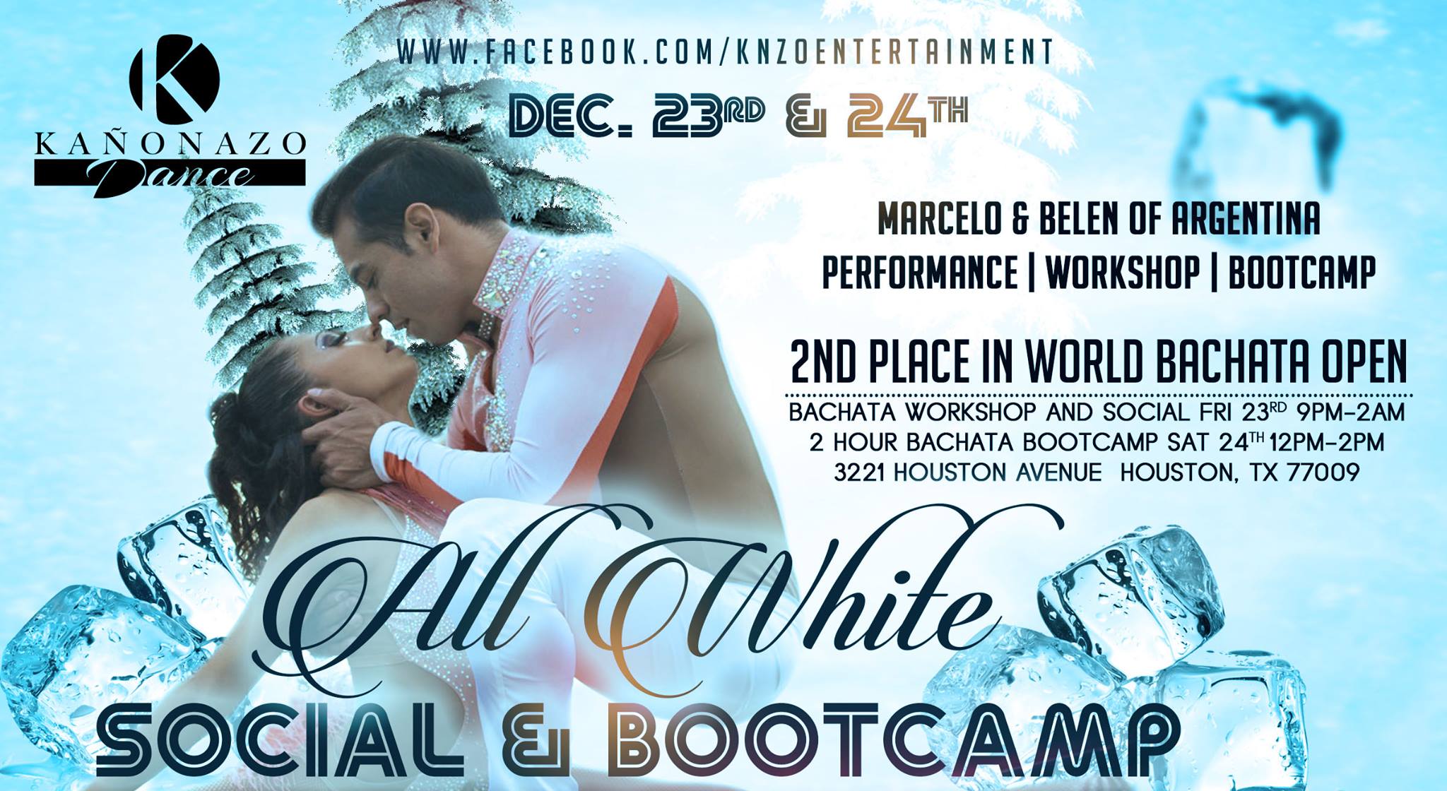 Bachata Social and Bootcamp ft. Marcelo and Belen of Argentina