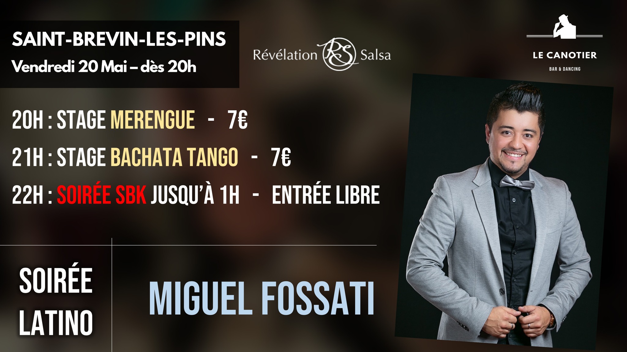 SOIREE LATINO avec Miguel FOSSATI