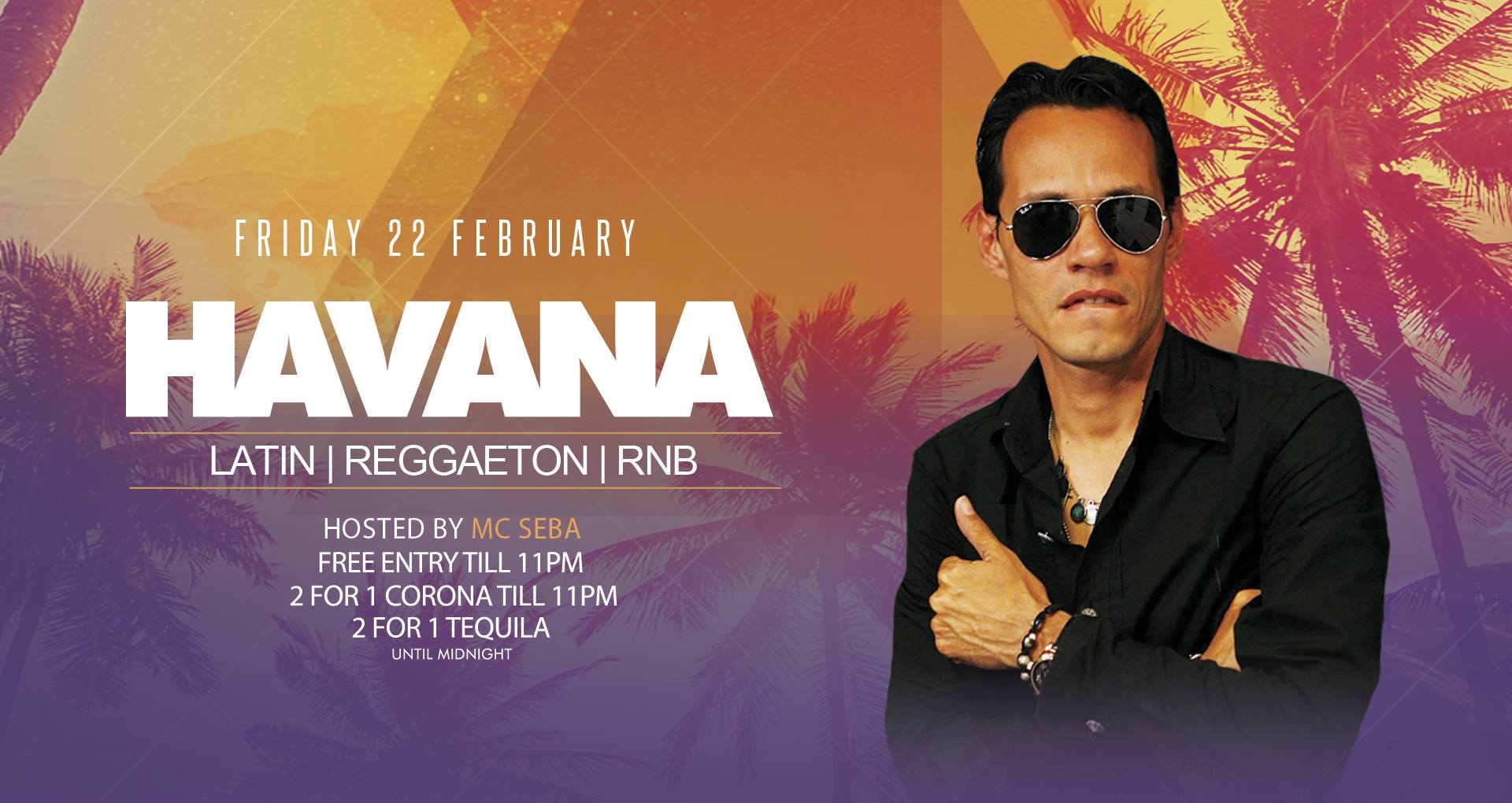 Havana Fridays Free entry before 11pm - Latin.Reggaeton.RnB